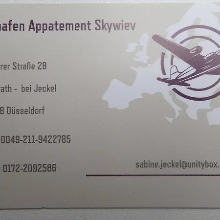 Flughafenapartement Sky View * Ντίσελντορφ